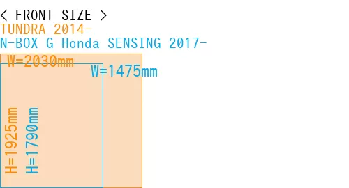 #TUNDRA 2014- + N-BOX G Honda SENSING 2017-